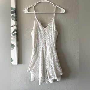White lace romper from Windsor, size M